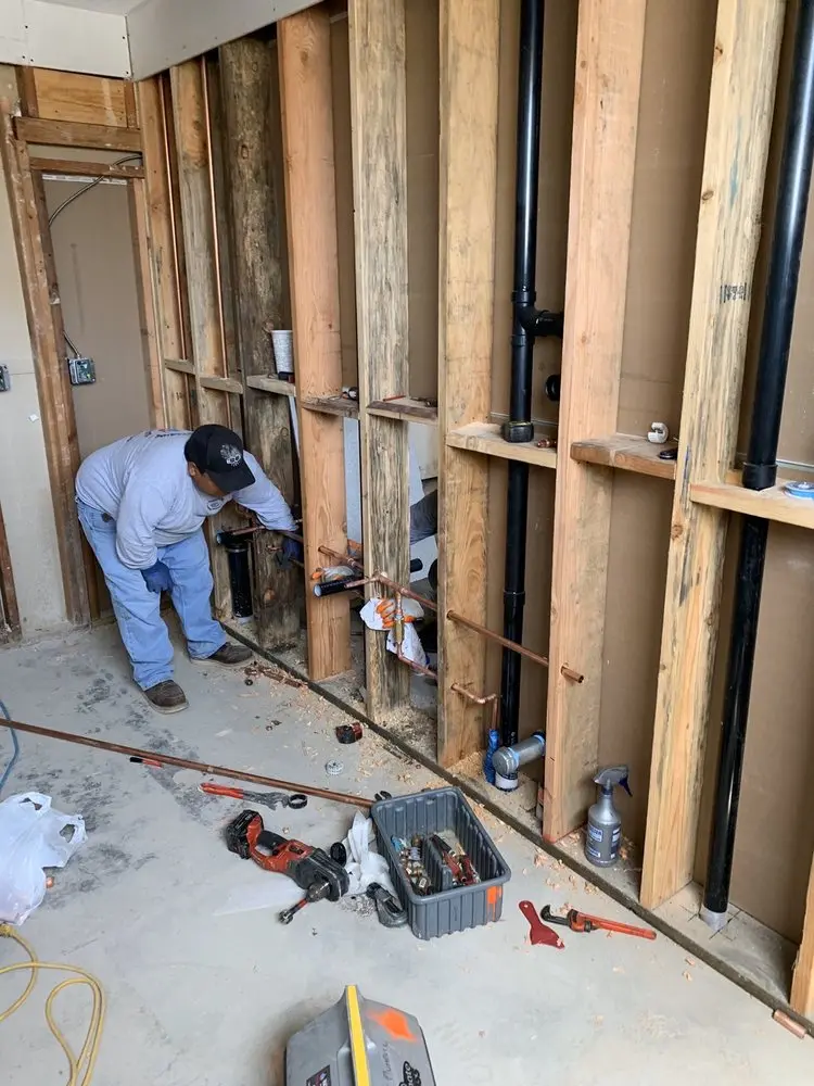 Commercial rough-in plumbing for Commercial Plumbing in Brownsville
